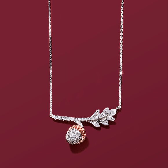 Acorn Necklace - Charmed Aroma Fall Nature Collection - Picture 3 of 3